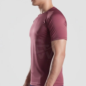 <b>Men</b> Active Gym Wear T-Shirt <b>Stretch</b> Performance Sports Tee For Workout Training Running Fitness And Casual Wear - Product Image 3