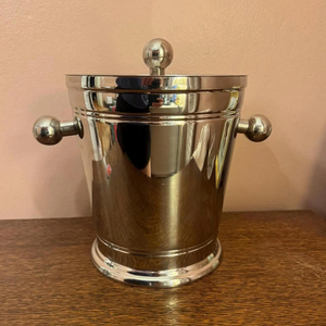 Casted Simple Design Silver <b>Ice</b> Bucket Stainless Steel Good Quality Shiny Polished Wine <b>Cooler</b> Hot Selling Wine Chiller Supplies - Product Image 5