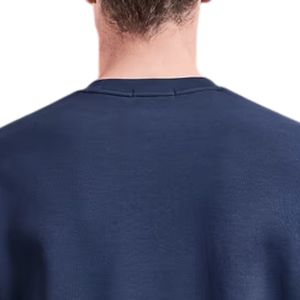 T-shirt en coton doux pour homme, coupe ample et décontractée, manches courtes, col rond, haut décontracté d'été, respirant, confortable, vêtements streetwear - Product Image 4