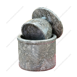 กล่องใส่เนยหินอ่อนสีเทาคอรัล ดีไซน์หรูหราทันสมัย สำหรับตกแต่งบ้าน คุณภาพสูง ราคาโรงงาน - Product Image 6