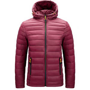 Puffer <b>Jacket</b> Stand Collar Thick Warm Bubble Coat Mens Puffy <b>Jacket</b> Oversized, Fashion Puffer <b>Jacket</b> Oem - Product Image 2