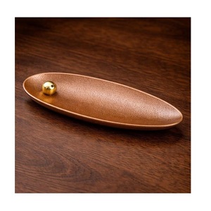 ที่วางธูปโลหะรูปใบไม้ มีจำหน่ายในราคาขายส่ง - Product Image 3