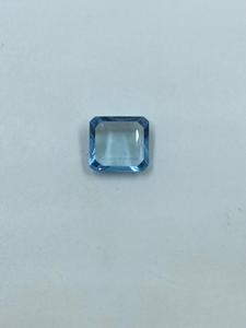 พลอยอะความารีนทรงคุชชั่นคุณภาพสูงธรรมชาติ สีฟ้าสดใส น้ำหนัก 1.53 กะรัต สำหรับทำเครื่องประดับ - Product Image 5