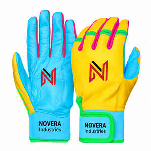 Gants de frappeur de baseball professionnels en cuir personnalisés, légers, souples, durables, haute performance NOVERA INDUSTRIES - Product Image 3