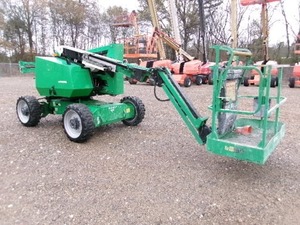 2017 H340AJ Articulating Boom Lift Reliable Construction Equipment Ready for Export - Product Image 1