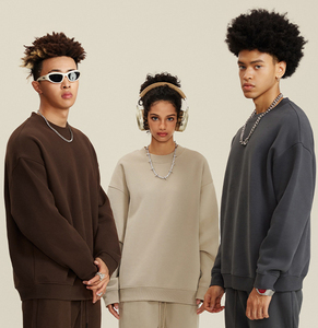 เสื้อฮู้ดดี้ผู้หญิงไซส์ใหญ่ ผ้าเทอร์รี่ พิมพ์ลายพัฟฟ์ สไตล์สตรีทแวร์ ฮิปฮอป ทรงหลวม หนานุ่ม ใส่ได้ในฤดูหนาว - Product Image 5