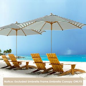 Copertura di Ricambio per Ombrellone da Patio 13FT, Prodotto Durevole e Resistente alle Intemperie - Product Image 2