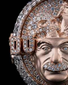 แหวนฮิปฮอปผู้ชายสั่งทำพิเศษหรูหราพร้อมโลโก้ เพชรโมอิสซาไนต์ S925 แหวนพลอยโมอิสซาไนต์สำหรับผู้ชาย - Product Image 5