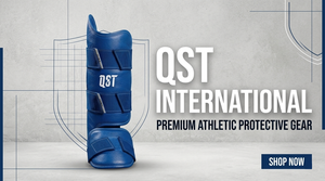 QST Protectores de espinilla de béisbol de gran venta, ligeros, duraderos, de tela no tejida, de calidad profesional, para bateadores zurdos - Product Image 5