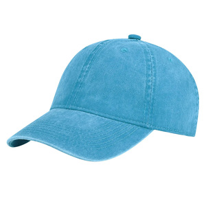 Gorra de Béisbol Unisex Vintage de Algodón Ajustable sin Estructura Estilo Papá, Gorra Deportiva Lisa Lavada al por Mayor - Product Image 1