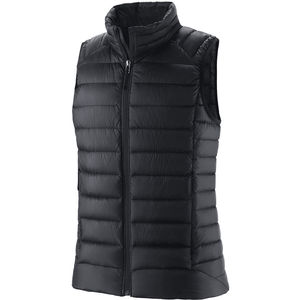 Nouveau Gilet Long d'Hiver en Toile Matelassé avec Logo Personnalisé, Vêtement d'Extérieur Tendance Streetwear, Manteau Sans Manches pour Femme, Gilets Équestres - Product Image 1
