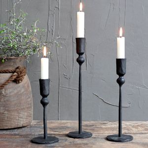Brilliant Iron Candle Holder Handcrafted Decorative Accent For <b>Dining</b> <b>Tables</b> Living Rooms And Festive Gatherings - Product Image 1