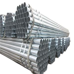 Tuyau en acier galvanisé à chaud, résistant à la corrosion, section creuse circulaire, tube métallique industriel pour l'alimentation en eau - Product Image 1