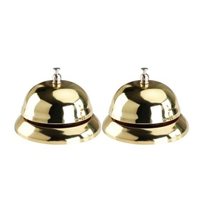 Campana de Mesa de Aluminio para Restaurante, Oficina o Cocina, con Botón de Presión - Product Image 2