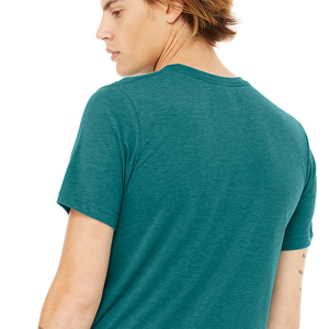 บริการ OEM คุณภาพสูง เสื้อยืดโอเวอร์ไซส์แบบเรียบสีพื้น สำหรับผู้ชาย พร้อมสกรีนโลโก้ตามสั่ง และเสื้อยืดแห้งเร็ว - Product Image 5