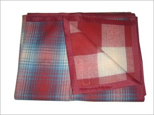 Couverture en laine double teinte de qualité supérieure Om Shakti, tissu chaud et doux pour la maison, la chambre et l'hôtel - Product Image 5