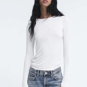 Camiseta de Mujer de Manga Larga para Gimnasio, con Logotipo Personalizado, Ropa Casual, Servicio OEM, Nueva Colección - Product Image 1