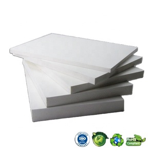 Panneau en mousse PVC WPC blanc, épaisseur 25 mm, densité 0,6 g/cm3, résistant au feu, panneaux décoratifs pour meubles de salle de bain - Product Image 4