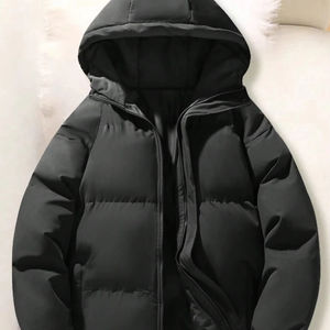 Veste en jean vintage pour homme de haute qualité, blanche, noire, verte - Respirante, écologique, coupe-vent, teinte en pièce, col roulé intégral - Product Image 1