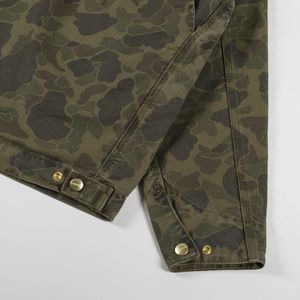 Veste de travail en toile à marque privée, uniforme industriel durable avec plusieurs poches et fourniture OEM - Product Image 5