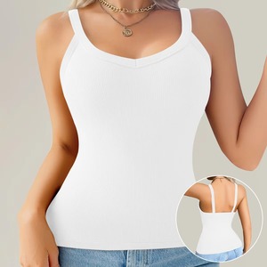 เสื้อกล้ามออกกำลังกายแบบใหม่ ผลิตตามสั่ง 80% ไนลอน 20% สแปนเด็กซ์ แห้งเร็ว ระบายอากาศได้ดี สำหรับผู้หญิง - Product Image 1