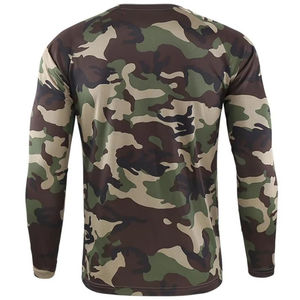 Matériau extensible personnalisé ultra-doux, respirant et confortable, résistant, effet camouflage délavé, vintage, imperméable, coupe-vent, manches longues pour l'été - Product Image 4
