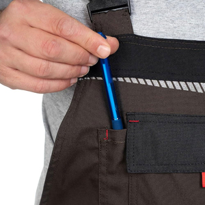 Premium Quality Hi Vis Bib <b>Working</b> Pants <b>for</b> <b>Men</b> Custom Branding Breathable Reflective Safety Bib & Brace <b>Overalls</b> Suit - Product Image 4