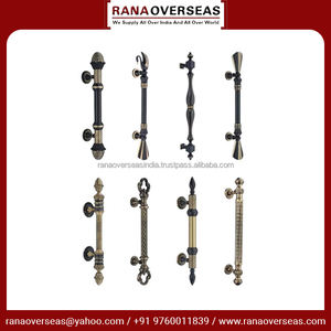 มือจับประตูทองเหลืองสำหรับประตูบ้านหรือโรงแรมดีไซน์หลากหลาย - Product Image 3