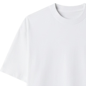 Men Oversized <b>White</b> T <b>Shirt</b> <b>Short</b> <b>Sleeve</b> Crew Neck Cotton Casual Streetwear Top Small Chest Logo Print Summer Tee - Product Image 3
