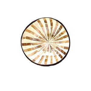 Venta al por mayor de cuencos ecológicos hechos a mano de coco Seashell hechos en Vietnam acabado lacado - Product Image 3