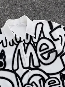 Camisetas Personalizadas de Moda Urbana, Estilo Casual, Estampado en Serigrafía, Corte Holgado, para Hombre, Juveniles, para Todas las Temporadas - Product Image 3