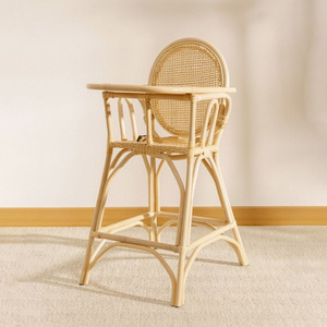 Silla alta de ratán de calidad superior para la comodidad del niño, sillas de alimentación para bebés al por mayor, silla alta para niños - Product Image 2