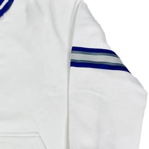 Sudadera con capucha de cuello redondo de alta calidad para hombre, sudadera térmica de invierno bordada de estilo universitario, forro polar de algodón y poliéster - Product Image 4