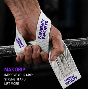 Customized Logo Heavy Duty Neoprene Wrist Wraps for Weightlifting <b>Training</b> Non-Slip Support with Hand Grip Power Lifting Grips - Product Image 5