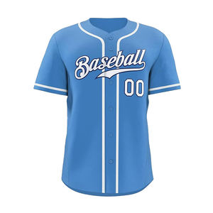 Factory Wholesale Custom Baseball <b>Shirts</b> Blank Baseball Jersey Custom Jerseys Baseball - Product Image 1