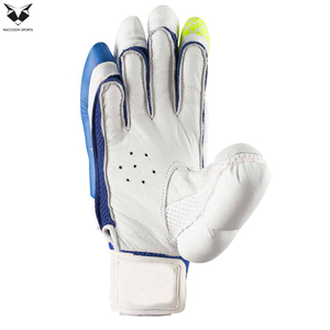 Cricket Gloves Men Professional Match Grade Leather Batting Gloves Customized Protection Level Cricket Sports Gear - Product Image 4