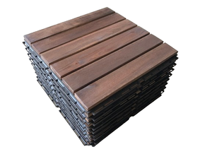 Kanhome T6A1, venta al por mayor, azulejos de cubierta de madera de primera calidad DIY, enclavamiento para decoración Exterior e Interior, balcón - Product Image 4