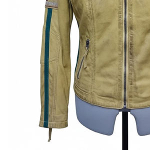 Chaquetas de Cuero para Hombre, Estilo Popular de Otoño, Chaqueta de Cuero para Hombre al por Mayor, Chaquetas de Cuero PU con Cierre Modernas y Elegantes para Hombre - Product Image 5