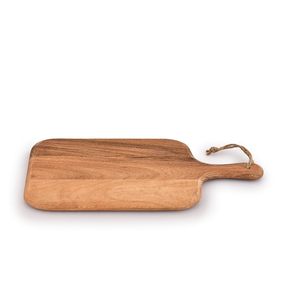 Tabla de Cortar de Madera de Acacia Premium, Tabla de Cortar de Madera Natural con Asa de Agarre, Perfecta para Carne, Queso, Pan, Verduras, Frutas - Product Image 6