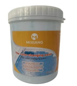 Peinture changeante de couleur pour carrelage, forte, imperméable, résistante à l'usure, haute couverture, pour salle de bain, cuisine, sol, mur, peinture de rénovation - Product Image 2