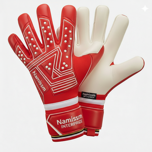 Namissm Interprize Export USA And Australia Football Goalkeeper Gloves With Hybrid Negative Cut And Deep Embossed Palm Grip - Product Image 2