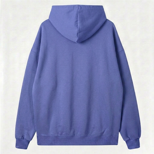 Sudadera con capucha estampada de peso pesado, de alta calidad, gruesa, de forro polar para invierno, con marca personalizada, al por mayor, ecológica, para hombre - Product Image 6