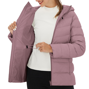 Chaqueta Acolchada Informal Personalizada para Hombre y Mujer, Parka de Invierno con Relleno Grueso de Algodón, Transpirable, Color Negro, Interior Suave - Product Image 2