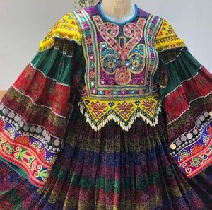 Robe ethnique Vintage Kuchi, robe de fête traditionnelle, multicolore, offre spéciale, 2020 - Product Image 3