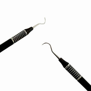 High Quality Stainless Steel Dental Scalar Black Color Coated Dental <b>Teeth</b> Cleaning Care Kit <b>Tooth</b> <b>Scraper</b> for Dental - Product Image 1