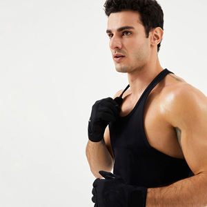 Camisetas sin mangas para hombre, chaleco de entrenamiento para gimnasio, camiseta de fitness personalizada, ropa deportiva de secado rápido, diseño de algodón/poliéster - Product Image 6