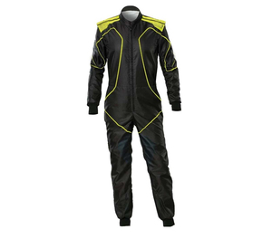 Traje de Carreras de Karts, Equipamiento para Pilotos, Traje de Karting para Sesiones de Práctica, Traje de Carreras de Karts, Traje de Conducción Deportiva - Product Image 1