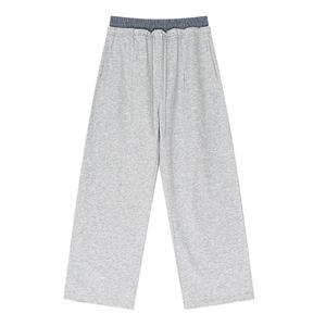 Pantalones Deportivos de Alta Calidad con Logotipo Personalizado, Bordado 3D, Color Sólido, Pantalones para Hombre, Pantalones Deportivos Acampanados - Product Image 3