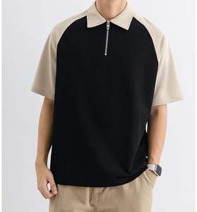 Camiseta Unisex de Verano, Sólida, Transpirable, Diseño Raglán, 100% Algodón, Manga Corta, Logotipo de Golf Personalizado - Product Image 6