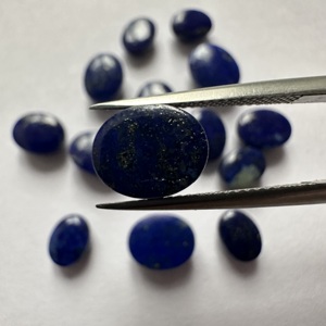 Piedras de Lapislázuli Natural Ovaladas, Calidad AAA, Pulidas a Mano, de 3x5mm a 13x18mm, Venta Caliente - Product Image 3